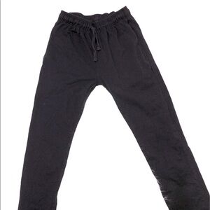 Utopia wear small black joggers